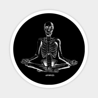 Namaste Skeleton Yoga Magnet